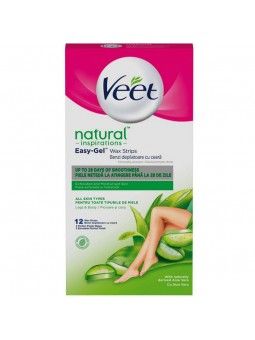 Benzi depilatoare Veet Aloe...